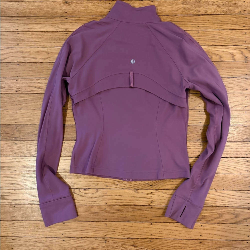 Lululemon Nulu Cropped Define Jacket in Vintage Plum - Picture 6 of 8
